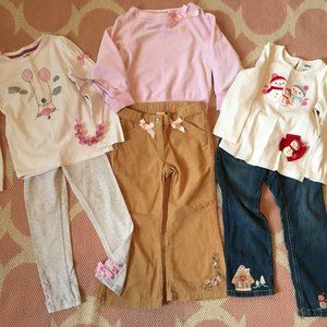 Gymboree bundle of outfits